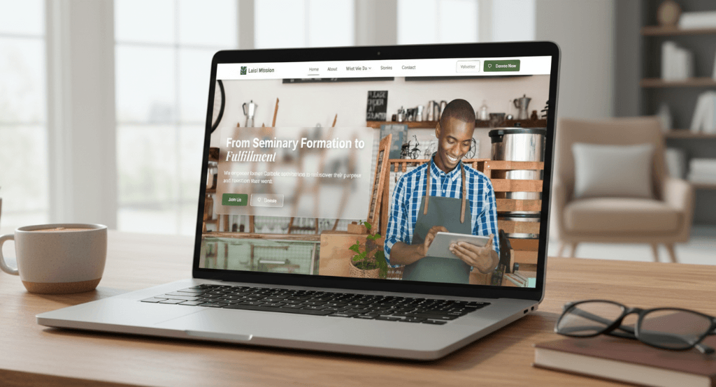 Laici Mission Website Showcase